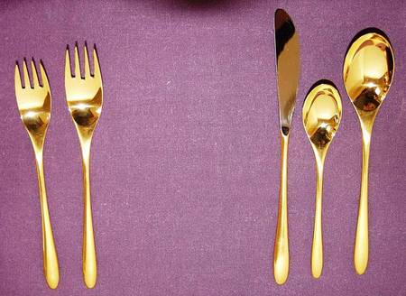 Gold Taille (Gold Electroplate) by Rosenthal
