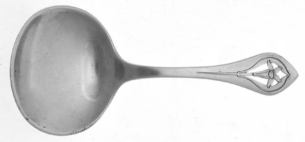 Pointed End-Rose (Sterling, 1906) by Arthur J Stone