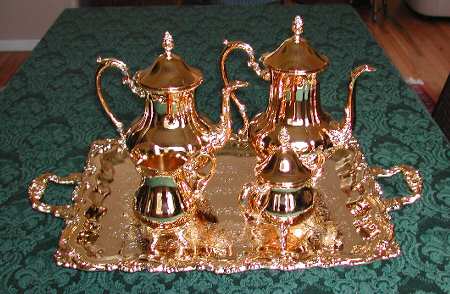SDN5 (GOLD ELECTROPLATE, HOLLOWWARE by Sheridan Silver Co