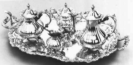 Loveland Rose (Silverplate, Hollowware) by Sheffield Silver Co (USA)