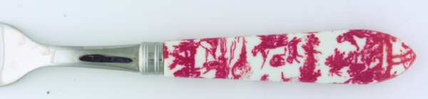 Toile du Jouy-Red by Sabre