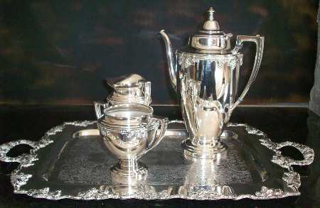 1090 (Silverplate, Hollowware, Grape) by Sterlingcraft
