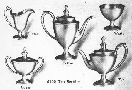 6100 (Sterling, Hollowware) by Schofield