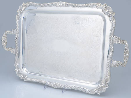 Shell & Gadroon (Silverplate, Hollowware) by Sheridan Silver Co