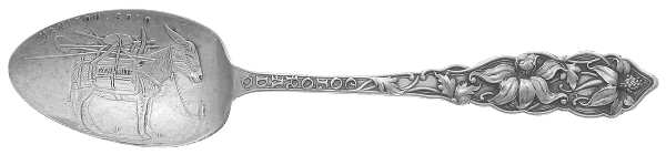 States & Cities Souvenir Spoons (Sterling) by Scofield & Dewyngaert