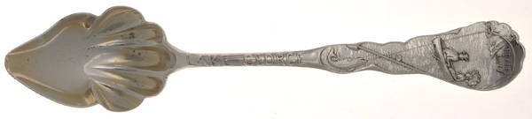 States & Cities Souvenir Spoon(Strlg) by F.W. Sim and Co
