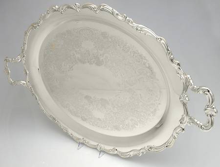 Old Master(Silverplate, Holloware, Scroll Edge) by Towle Silver