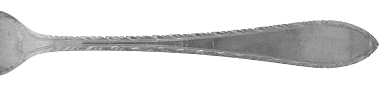 Feather Edge (Sterling, 1901, Monograms) by Tiffany & CO SILVER