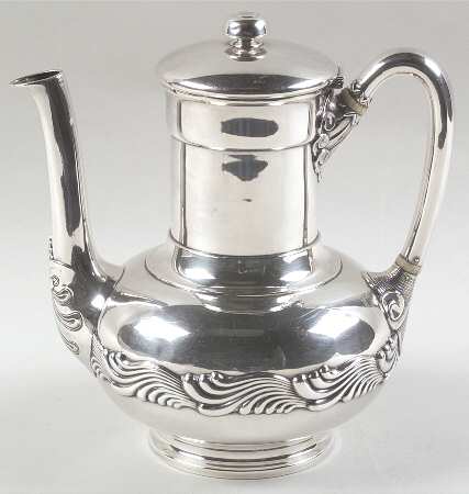 Wave Edge (Sterling, 1884, Waves, Hollowware) by Tiffany & CO SILVER