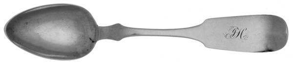 Coin Silver Flatware by Thomas B Humphreys