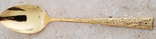 Carlotta  (Gold Electroplate) by Unknown Mfg Silver