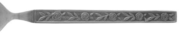 Western Rose (Stainless) by Unknown Mfg Silver