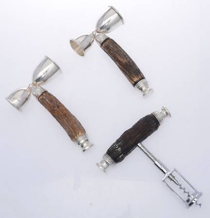 Sterling Stag Flatware by Unknown Mfg Silver