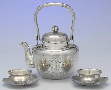 Asian Silverplate Hollowware by Unknown Manufacturer