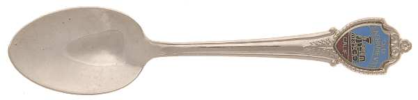 States & Cities Souvenir Spoons(Slvp) by Unknown Mfg Silver