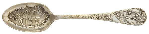 States & Cities Souvenir Spoons (Silverplate) by U.S. Sterling