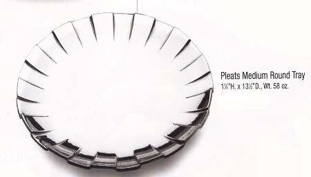 Pleats (Armetale, Hollowware) by Wilton Armetale