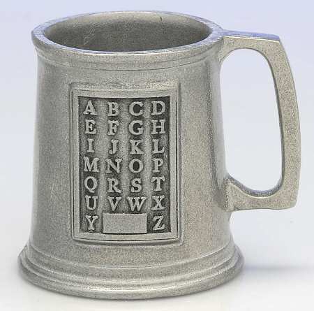 Alphabet(Armetale, Hollowware) by Wilton Armetale