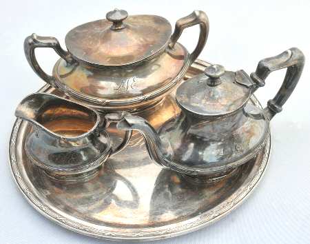 0333-8 (Silverplate, Hollowware) by Wallace Silver