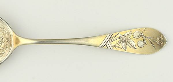 Antique Tip-Engraved (Coin) by Whiting Manf Co