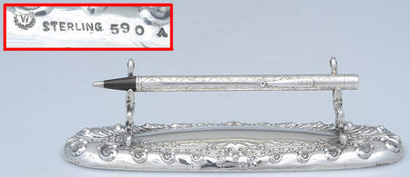 590A (Sterling, Hollowware) by Woodside Sterling Co