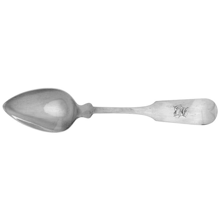 Coin Silver Flatware by William S. Justis