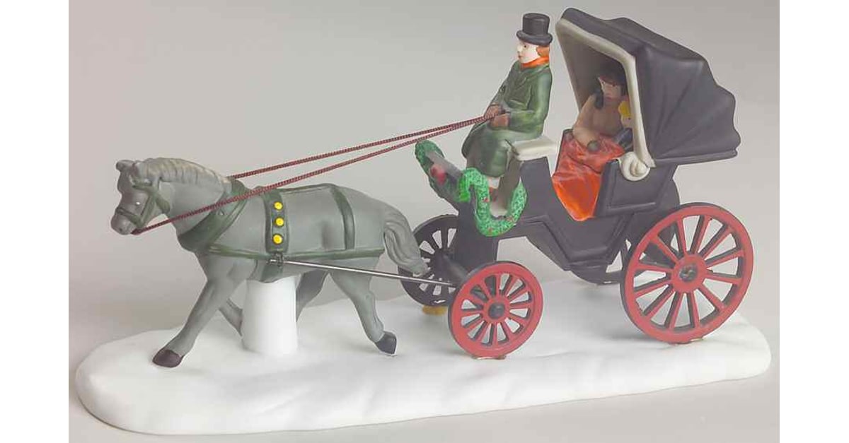 Christmas In The City Central Park Carriage - Boxed by Department