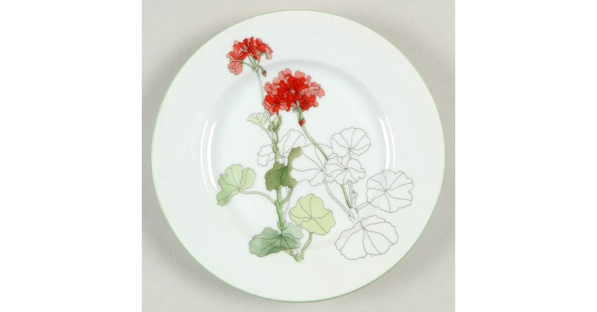 Geranium Bread & Butter Plate by Block | Replacements, Ltd.