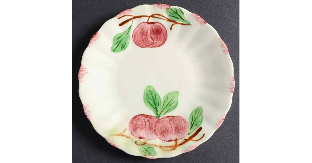 Autumn Apple Bread & Butter Plate by Blue Ridge Southern Pottery ...
