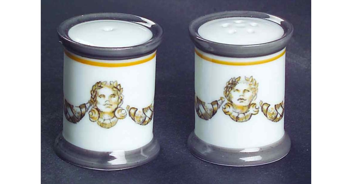 Opera Individual Salt & Pepper Set by Ceralene | Replacements, Ltd.