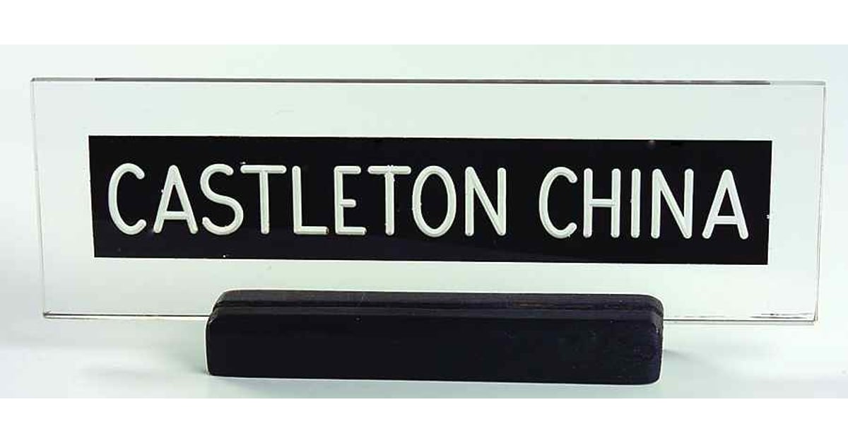 Advertising Signs Plastic Sign 1 by Castleton (USA) | Replacements, Ltd.