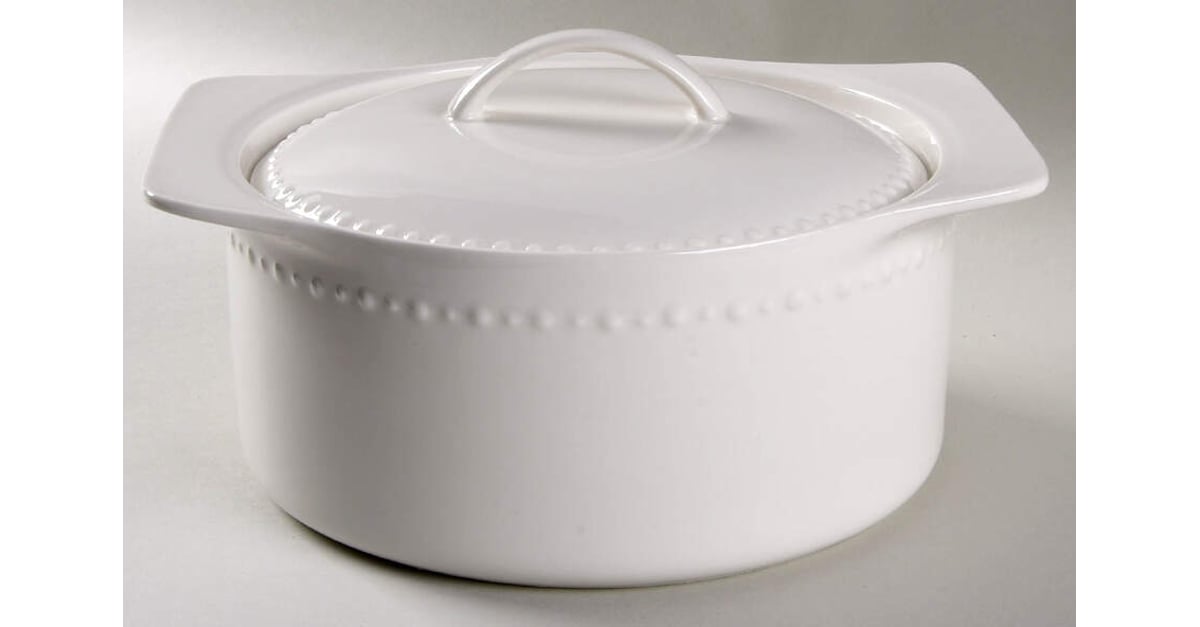 Chef's Collection (Hobnail) 2 Qt Round Covered Casserole by Ciroa ...