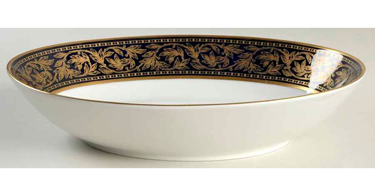 Warwick Cobalt 10" Oval Vegetable Bowl by Hutschenreuther ...