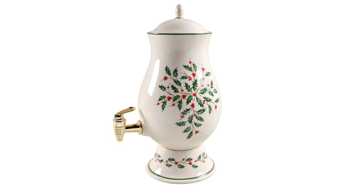 Holiday (Dimension) Beverage Dispenser & Lid by Lenox