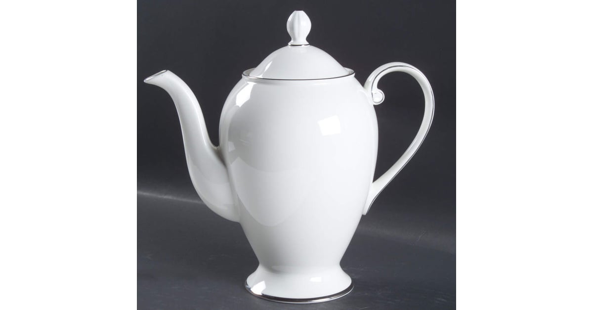 Cameo Platinum Coffee Pot & Lid by Mikasa | Replacements, Ltd.