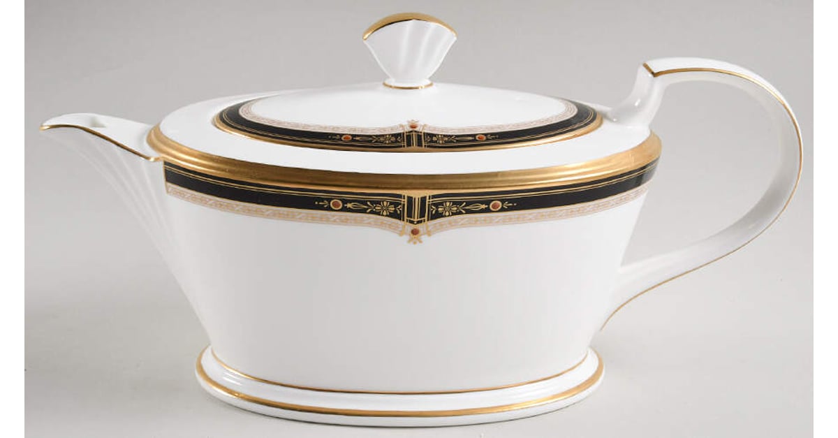 Gold and Sable Teapot & Lid by Noritake | Replacements, Ltd.