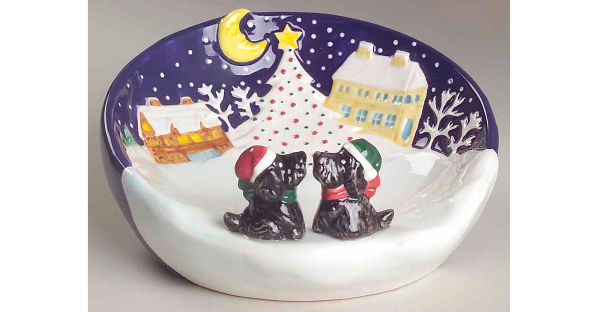 Twas The Night Before Christmas (#8100) Open Candy Dish by