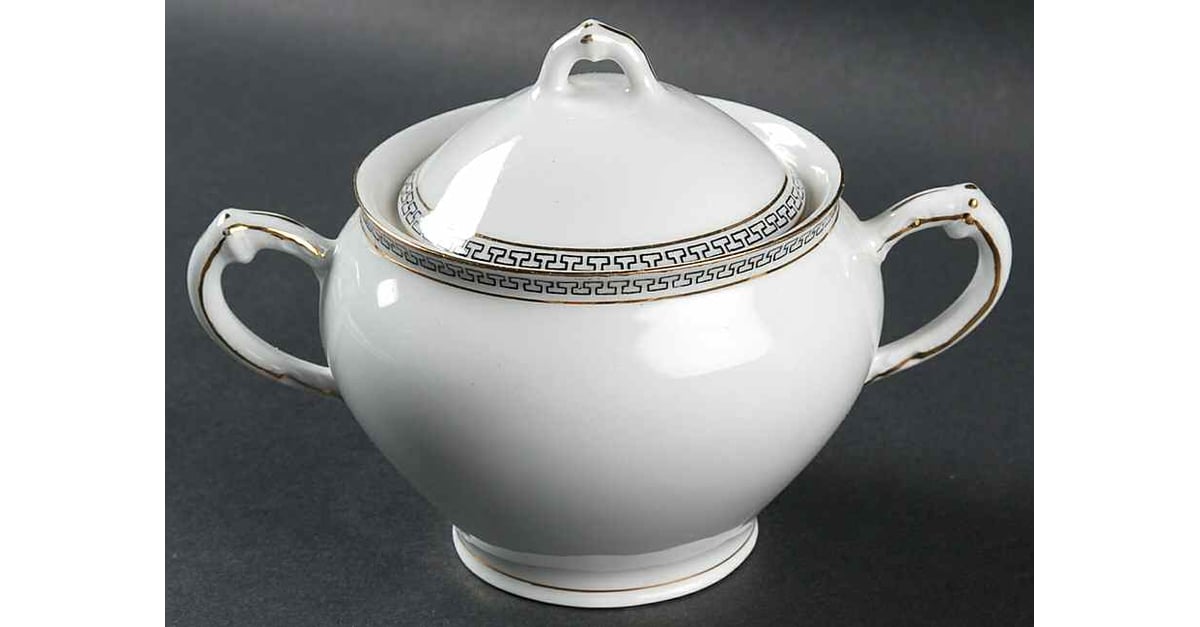 OSG6 Sugar Bowl Lid By Oscar Edgar Gutherz Replacements Ltd 