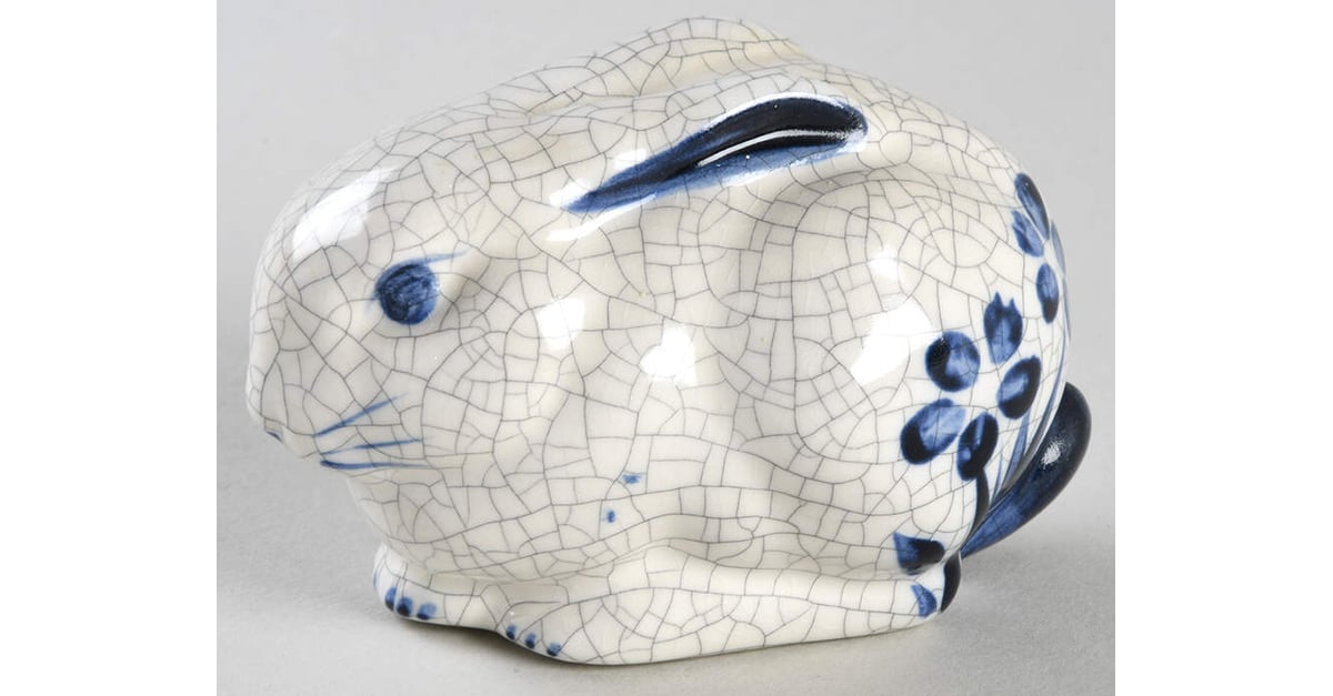 Dedham Rabbit Crouching Rabbit Figurine by Potting Shed | Replacements ...