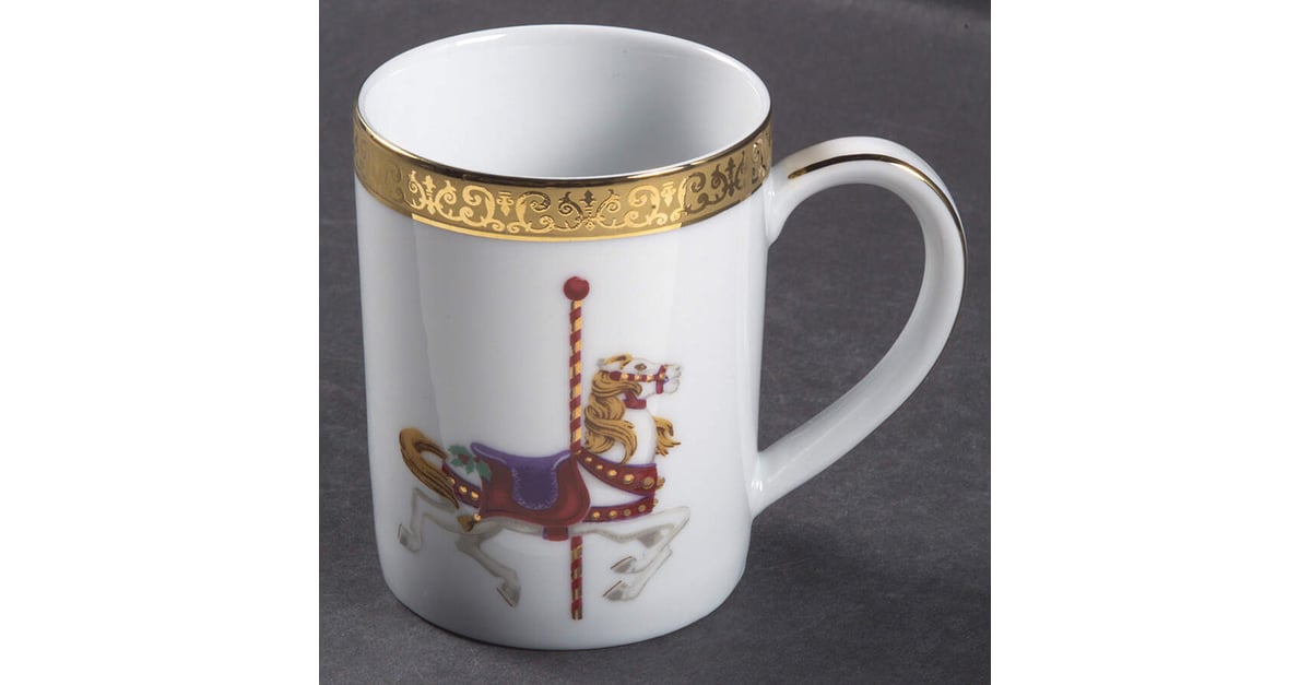 Gold Buffet (Carousel) Mug by Royal Gallery | Replacements, Ltd.