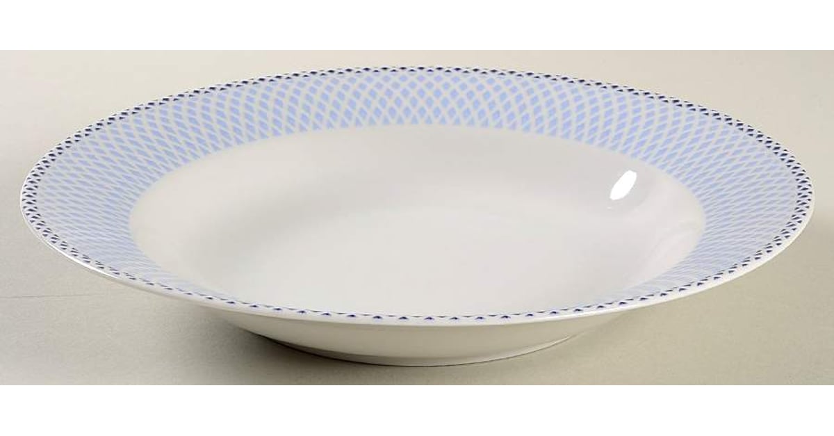 Azure Rim Soup Bowl by Royal Worcester Replacements, Ltd.