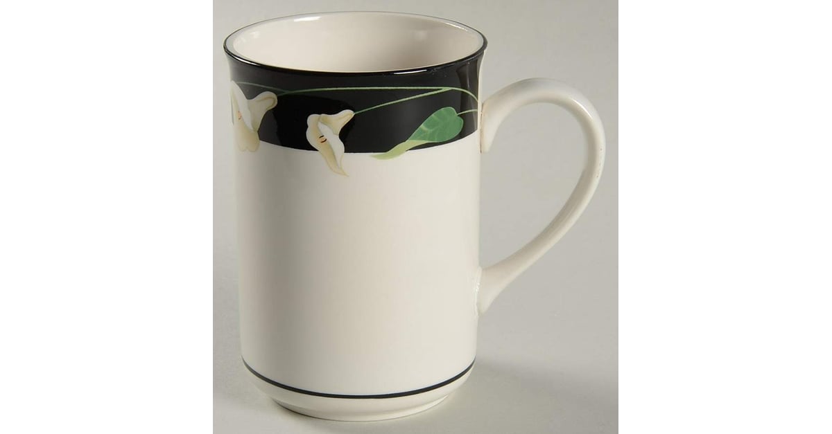 Black Lilies (Quadrille) Mug by Sango | Replacements, Ltd.