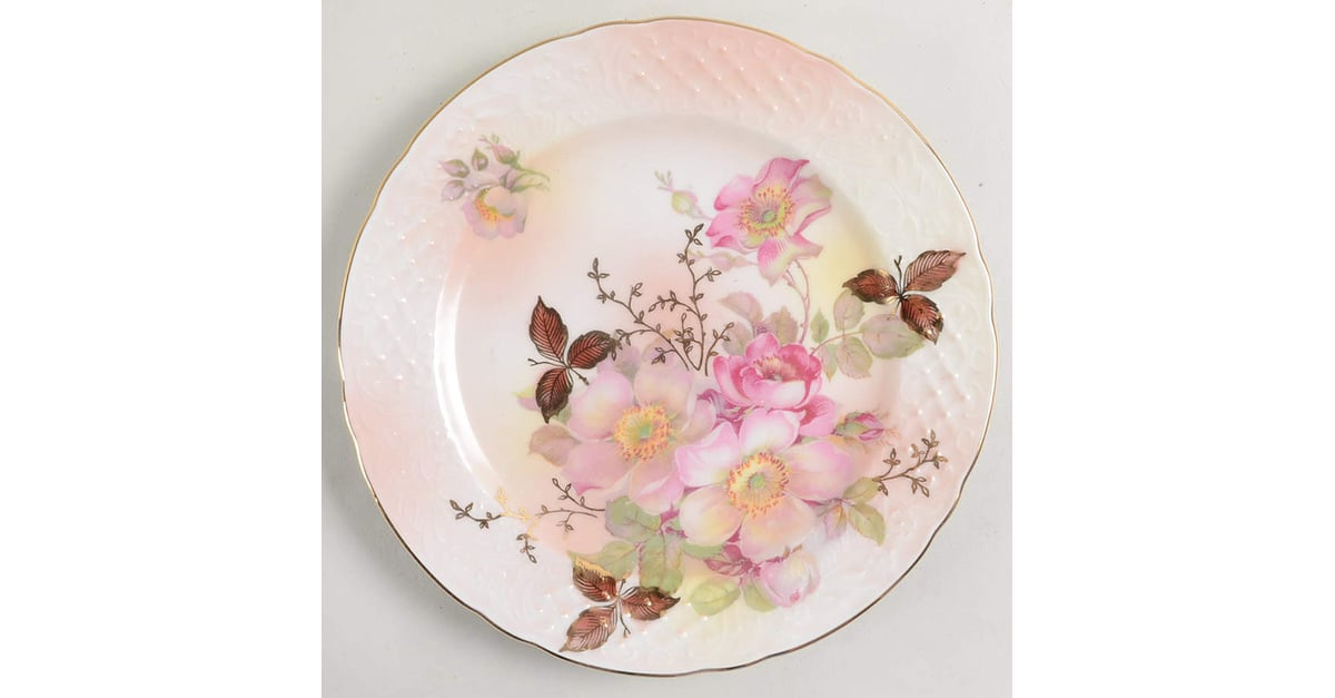 Wild Rose Blush Salad Plate by Schumann - Bavaria | Replacements, Ltd.