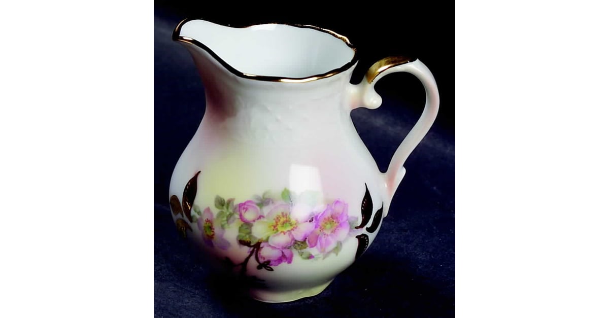 Wild Rose Blush Mini Creamer by Schumann - Bavaria | Replacements, Ltd.