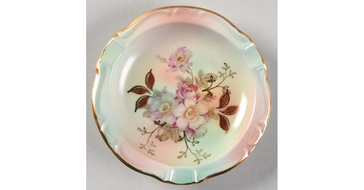 Wild Rose (Scallop, Rim, Embossed) 4" Ashtray by Schumann - Bavaria ...