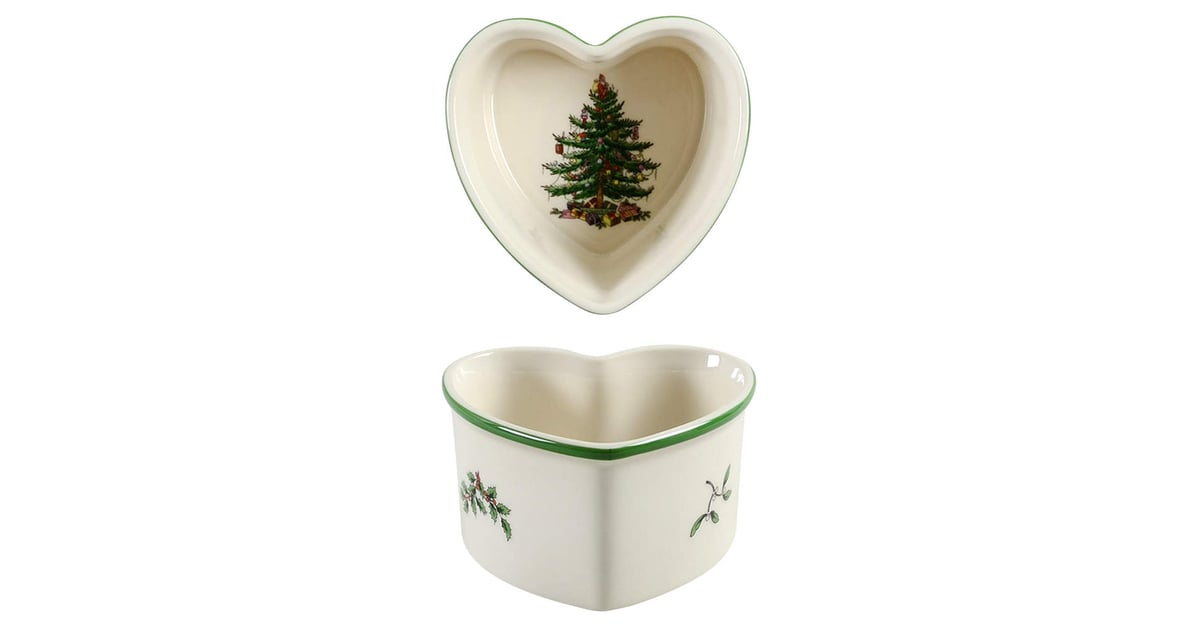 Christmas Tree Heart Shape Ramekin by Spode | Replacements, Ltd.