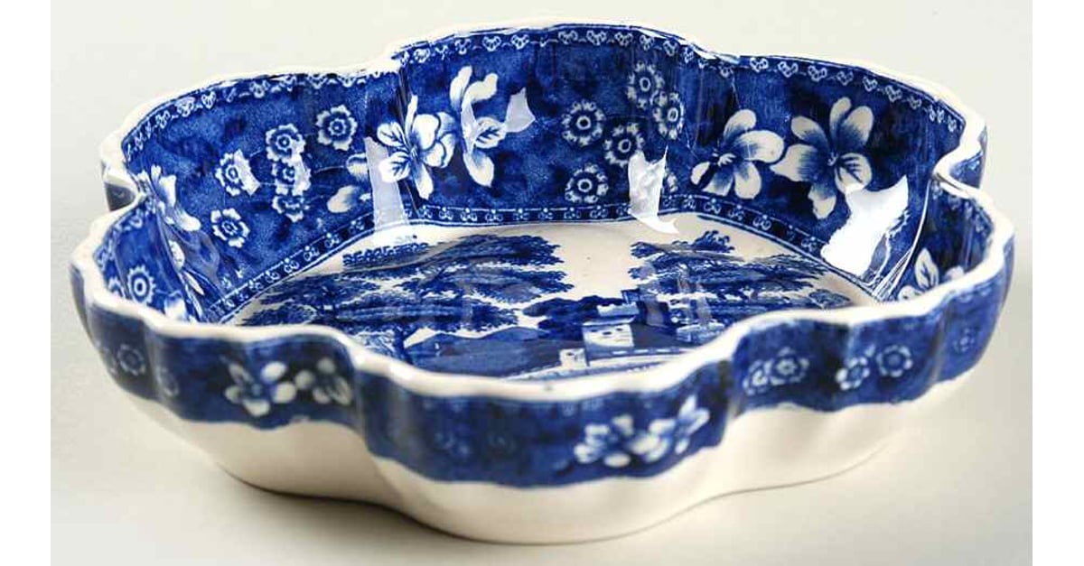 Chelsea Shell Tower Blue (No #, Older, Gadroon) 6