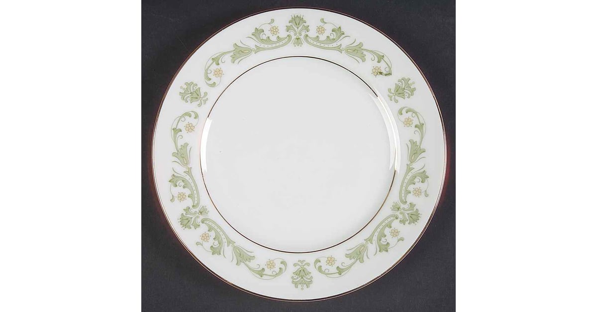 Contessa Green Bread & Butter Plate by Style House | Replacements, Ltd.