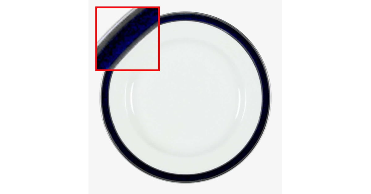 Cobalt & Platinum Salad Plate by Syracuse | Replacements, Ltd.