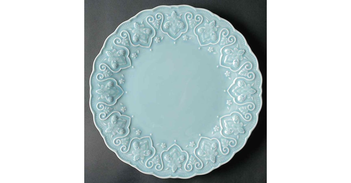Java Blue Majolica Service Plate (Charger) by Sadek | Replacements, Ltd.
